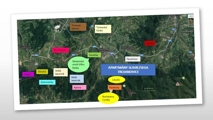 Apartmany Slavie/Sega Trojanovice Eksteriør bilde